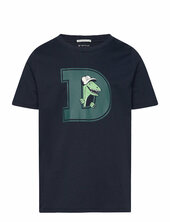 Glow In The Dark T-shirt Tom Tailor Navy