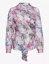 Mercy Slå-om Bluse Minus Patterned