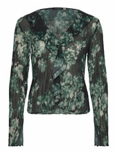 Ruffle Top Scotch & Soda Black