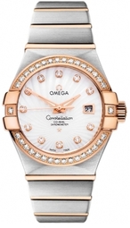 Omega Dameur 123.25.31.20.55.001 Constellation Co-axial 31mm Hvid/18