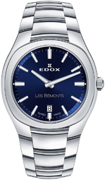 Edox Dameur 57004-3-buin Les Bemonts Blå/stål Ø30 Mm