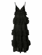 Yaslorraine Strap Maxi Tulle Dress - D2d Yas Black