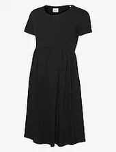 Mlmia Ss Jrs Abk Skater Dress Noos Mamalicious Black