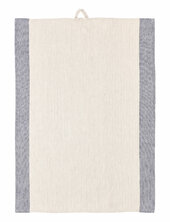 Tea Towel 50x70 Statement Stripe Blue Södahl Cream