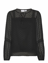 Viedee L/s Top - Noos Vila Black