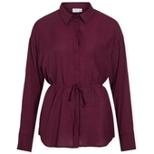 Bluser Vila  Hikka Long Shirt - Fig