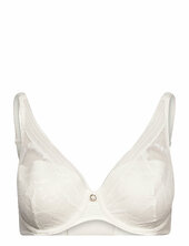 True Lace Plunge Spacer Bra Chantelle White