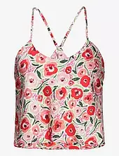 Cami Satin Funky Floral Hunkemöller Pink