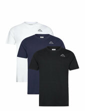 Tee - Logo Cafers 3 Stk Kappa Patterned