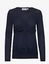 Mlannette Tess Ls Jrs Top 2f A. Mamalicious Navy