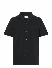 Pique Cabana Shirt S/s Lindbergh Black