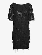 Msniba Short Dress Minus Black