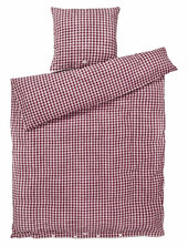 Bæk&bølge Bed Linen 140x220 Cm Plum/rose Dk Juna Pink