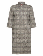 Prince Of Wales Mix & Match Dress Esprit Collection Grey