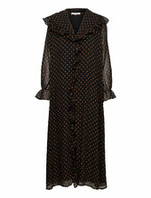 Jytta Long Dress Aop 12888 Samsøe Samsøe Black