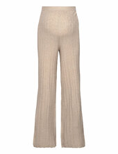 Mlana Knit Pant Hw A. Mamalicious Beige