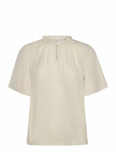 Brianasz Flared Blouse Saint Tropez Cream