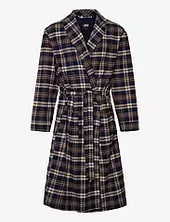 Jbs Bathrobe Flannel Jbs Black