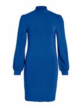 Vifelly High Neck L/s Dress/su Vila Blue