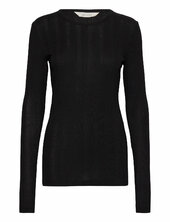 Thyra L/s Cotton Top Drop Needle Go Gai+lisva Black