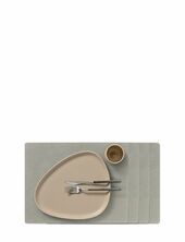 4-set Table Mat Square L Nupo Lind Dna Grey
