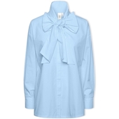 Bluser Y.a.s Yas Sigga Shirt L/s - Clear Sky
