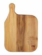 Raw Teak - Skærebræt 32x22x1,5 Cm 1 Stk Aida Brown