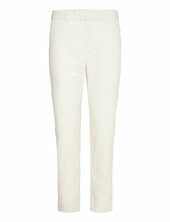 Slim Fit Technical Fabric Trousers Mango White