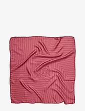 Rosea Graphic Sia Scarf Becksöndergaard Red