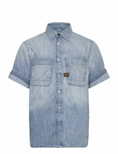 Slanted Double Pocket Regular Shirt G-star Raw Blue