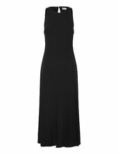 Midi-dress With Draped Detail Mango Black
