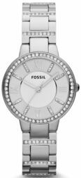 Fossil Dameur Es3282 Virginia Sølvfarvet/stål Ø30 Mm
