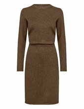 Milasz Ls Dress Saint Tropez Brown
