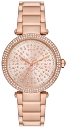 Michael Kors Dameur Mk7286 Parker Rosa/rosaguldtonet Stål Ø39 Mm