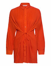 Fridah Shirt Dress 14643 Samsøe Samsøe Orange