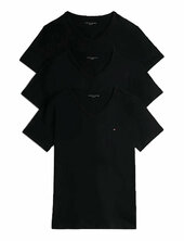 3p Ss V-neck Tee Tommy Hilfiger Black