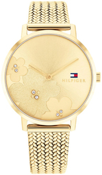 Tommy Hilfiger Dameur 1782606 Tea Guld/gul Guldtonet Stål Ø35 Mm