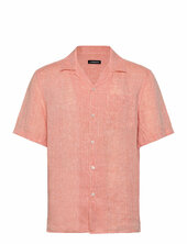 Elio Linen Melange Shirt J. Lindeberg Orange