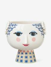 Eva Flowerpot Ø21 Cm Bjørn Wiinblad Blue