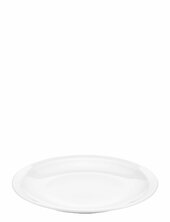 Plate Flat Bourges Pillivuyt White
