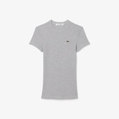 T-shirts M. Korte ærmer Lacoste  Slim Fit Ribbed Cotton T-shirt