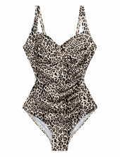 Leopard Potenza Swimsuit Panos Emporio Brown