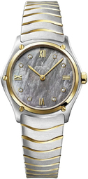Ebel Dameur 1216642 Classic Grå/18 Karat Guld Ø29 Mm