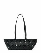 Die-cut Shoulder Bag Mango Black