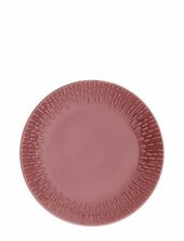 Confetti Dessert Plate W/relief 1 Pcs Giftbox Aida Burgundy