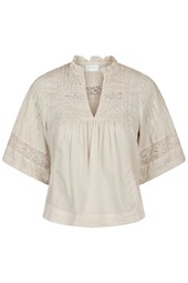 Neo Noir - Bluse - Siama S Voile Blouse - Ivory