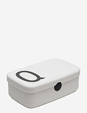 Personal Lunch Box A-z Design Letters White