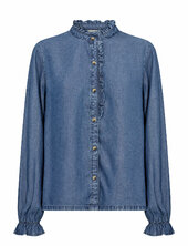 Crmolly Shirt Cream Blue
