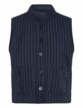 Cairoll Quilted Vest Lollys Laundry Navy