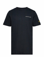 Script Embroidered T-shirt Lyle & Scott Navy